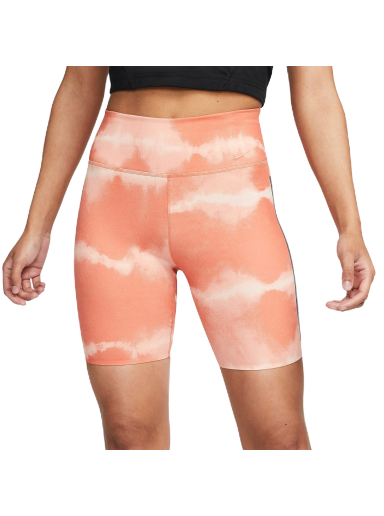 Shortsit Nike Biker Shorts Dri-FIT One Luxe Oranssi | do7814-827