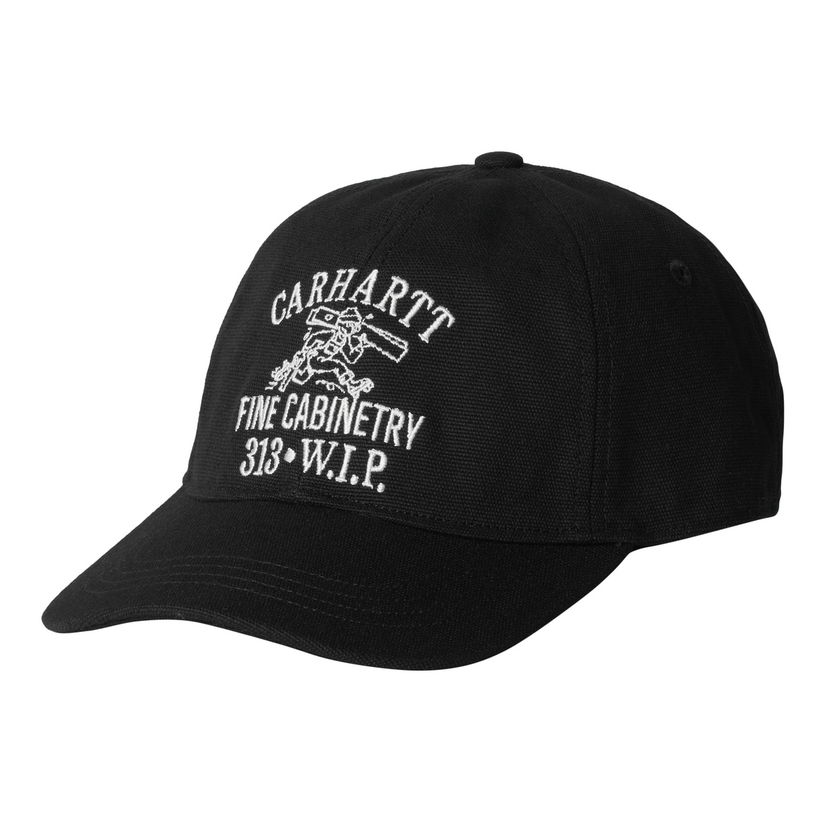Korkki Carhartt WIP Cabinetry Cap Musta | I034749_5