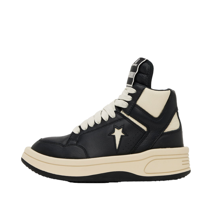 Tennarit ja kengät Rick Owens DRKSHDW Black & White Converse Edition Turbowpn Musta | DC02BX945 CA03R0
