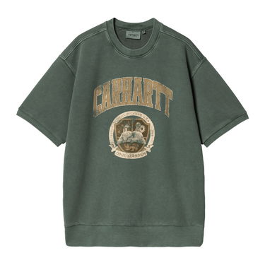 Villapaita Carhartt WIP Carhartt WIP Library Short Sleeve Sweatshirt Vihreä | I034727_9, 4