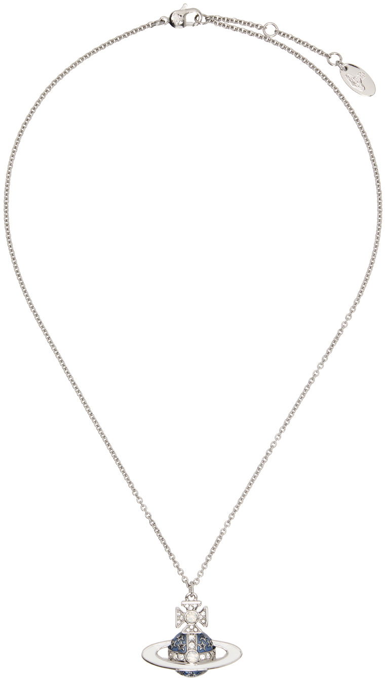 Kaulakoru Vivienne Westwood Pendant Necklace Harmaa | 630203AO-02P539-