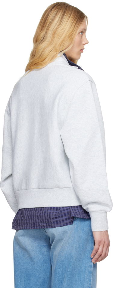 Villapaita Carhartt WIP Carhartt WIP American Script High Neck Sweatshirt Harmaa | I033827 482XX, 2