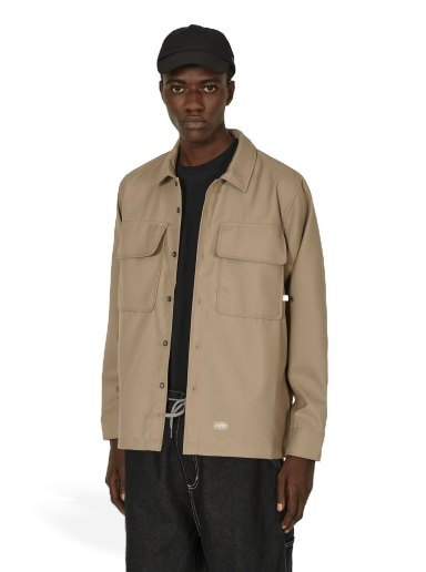 Paita Dickies Boxy Shirt Beige | DK0A4YVL DS01