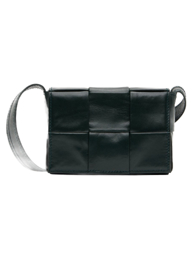 Olkalaukku Bottega Veneta Mini Candy Cassette Messenger Bag Musta | 667048 VCQ72