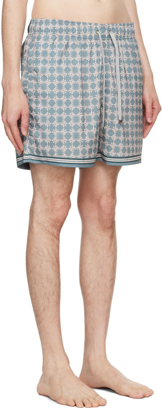 Uimapuvut AMIRI Amiri MA Quad Swim Shorts Sininen | AMSWTK1018, 1
