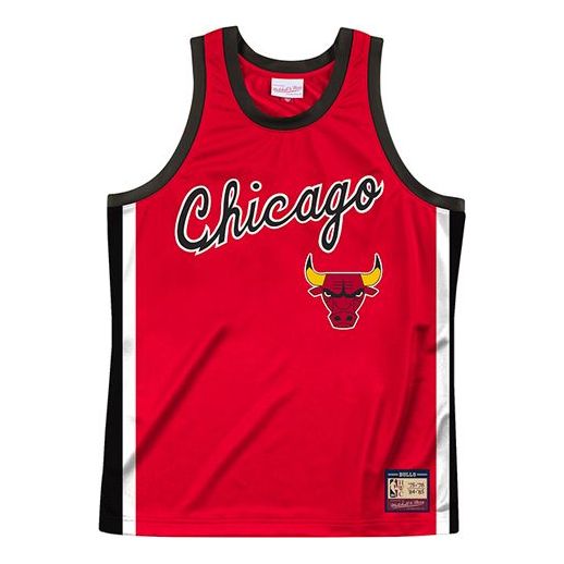 Tankkitoppi Mitchell & Ness Chicago Bulls Jersey Punainen | TTNKLG18056-CBU-S-CAR75