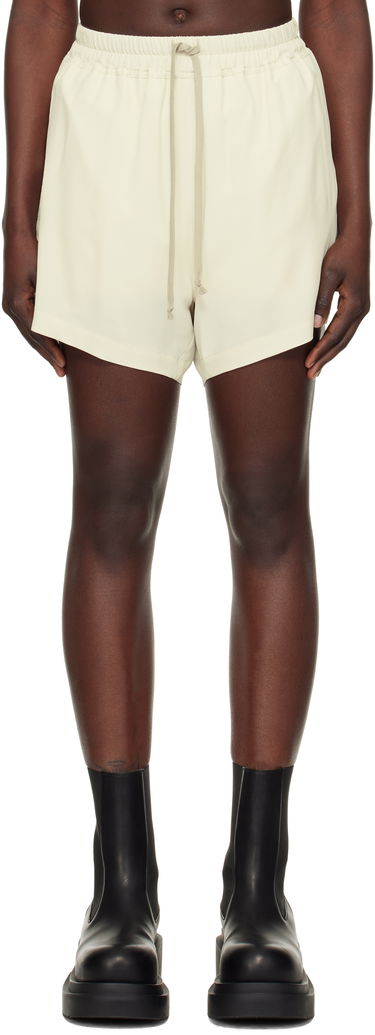 Shortsit Rick Owens Rick Owens Hollywood Boxers Shorts Beige | RP01E7351 CC, 0