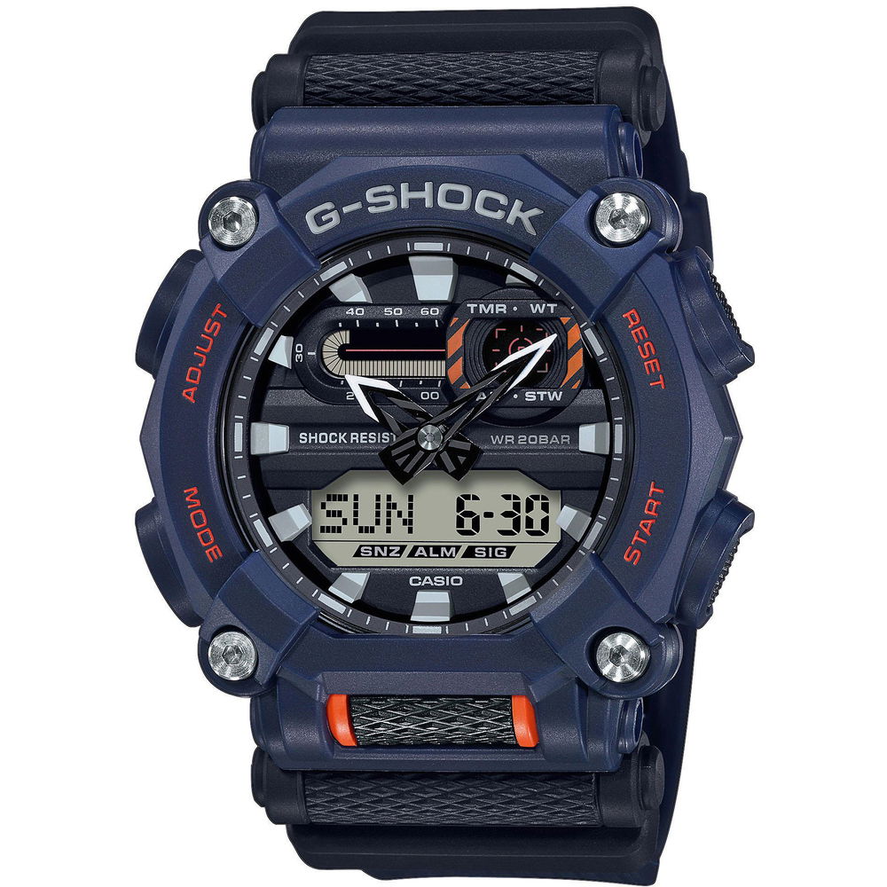 Katsella CASIO G-Shock Tummansininen | GA-900-2AER, 0