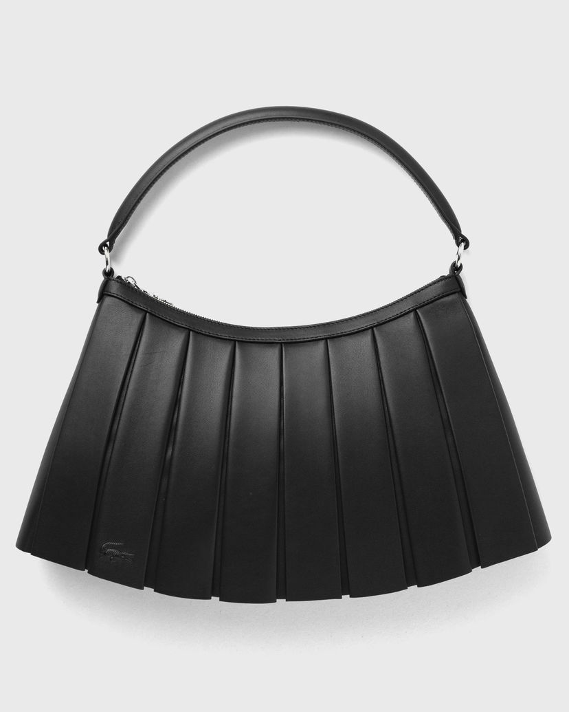 Olkalaukku Lacoste Lacoste LENGLEN Pleated Shoulder Bag Musta | NU5015DP-000