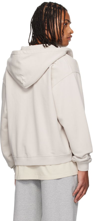 Huppari Represent Clo Represent Script Logo Zip Hoodie Beige | MLM100025, 2