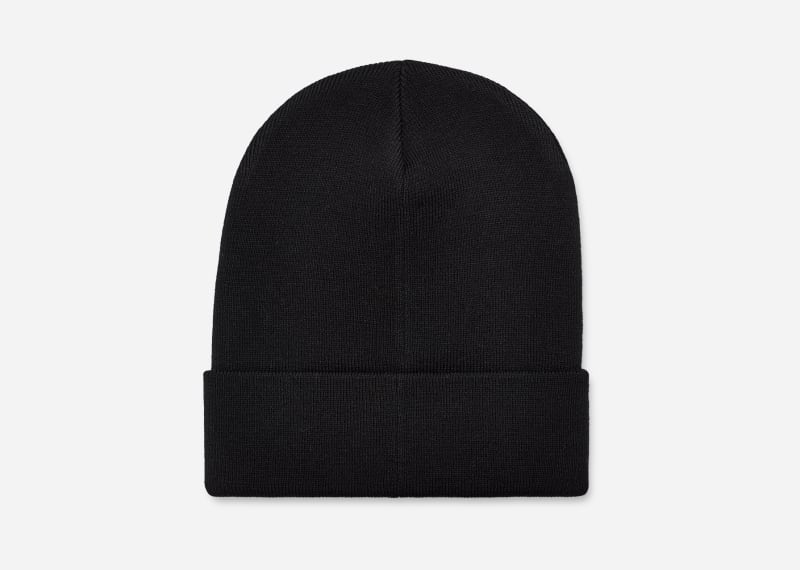Pipo UGG High Crown Wool Beanie Musta | 101067-BLK, 1