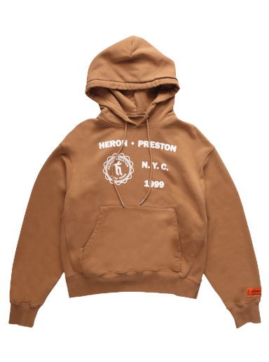 Huppari HERON PRESTON Medieval Hoodie Ruskea | HMBB024F22JER0056401