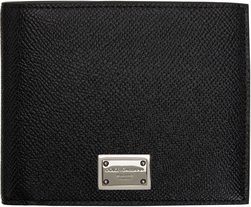 Lompakko Dolce & Gabbana Dolce&Gabbana Calfskin Coin Pocket Wallet Musta | BP3102AG219