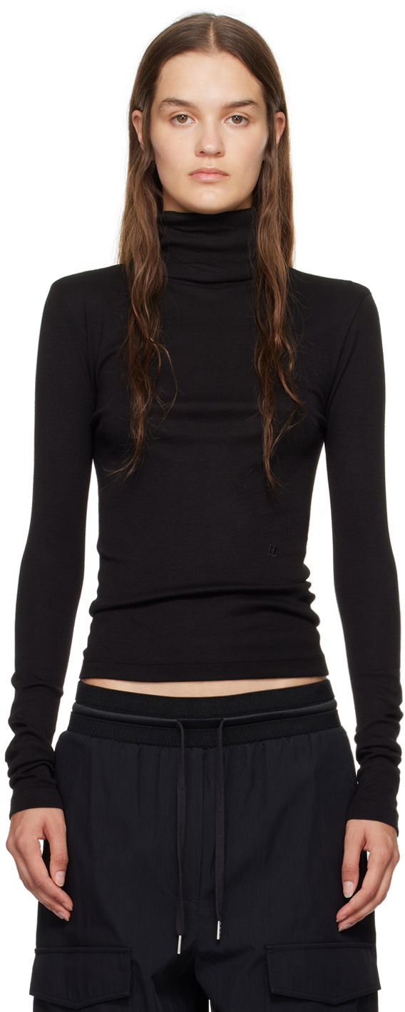 Villapaita Helmut Lang Helmut Lang Turtleneck Musta | O01HW518