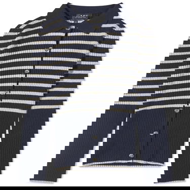 Villapaita A.P.C. Mallory Striped Cardigan Tummansininen | WSAAZ-F22251-TIQ, 0