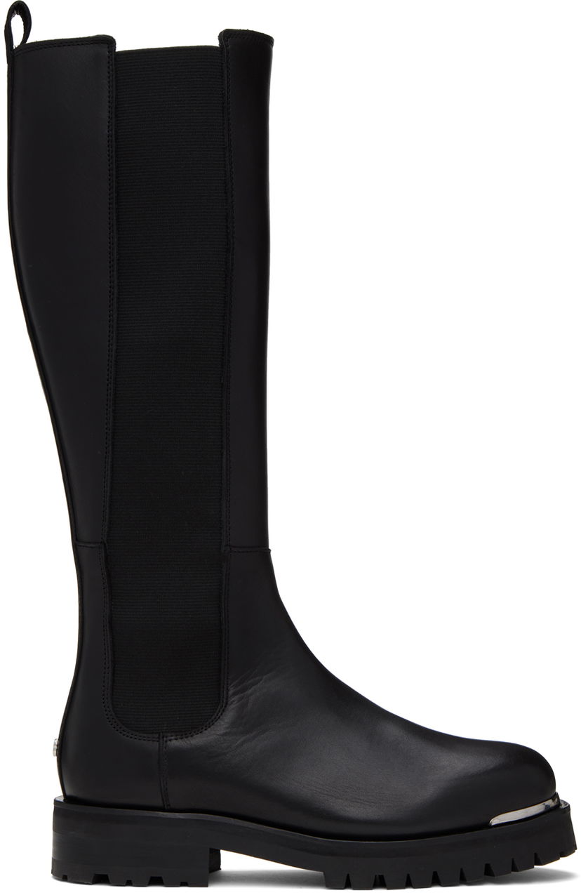 Vaatteet Anine Bing ANINE BING Justine Lug Sole Knee-High Boots Musta | A-14-1142-000