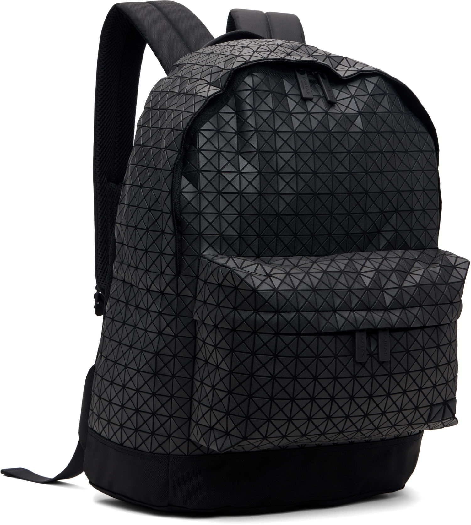 Reppu BAO BAO ISSEY MIYAKE BAO BAO ISSEY MIYAKE Geometric Pattern Daypack Musta | BB59AG031, 1