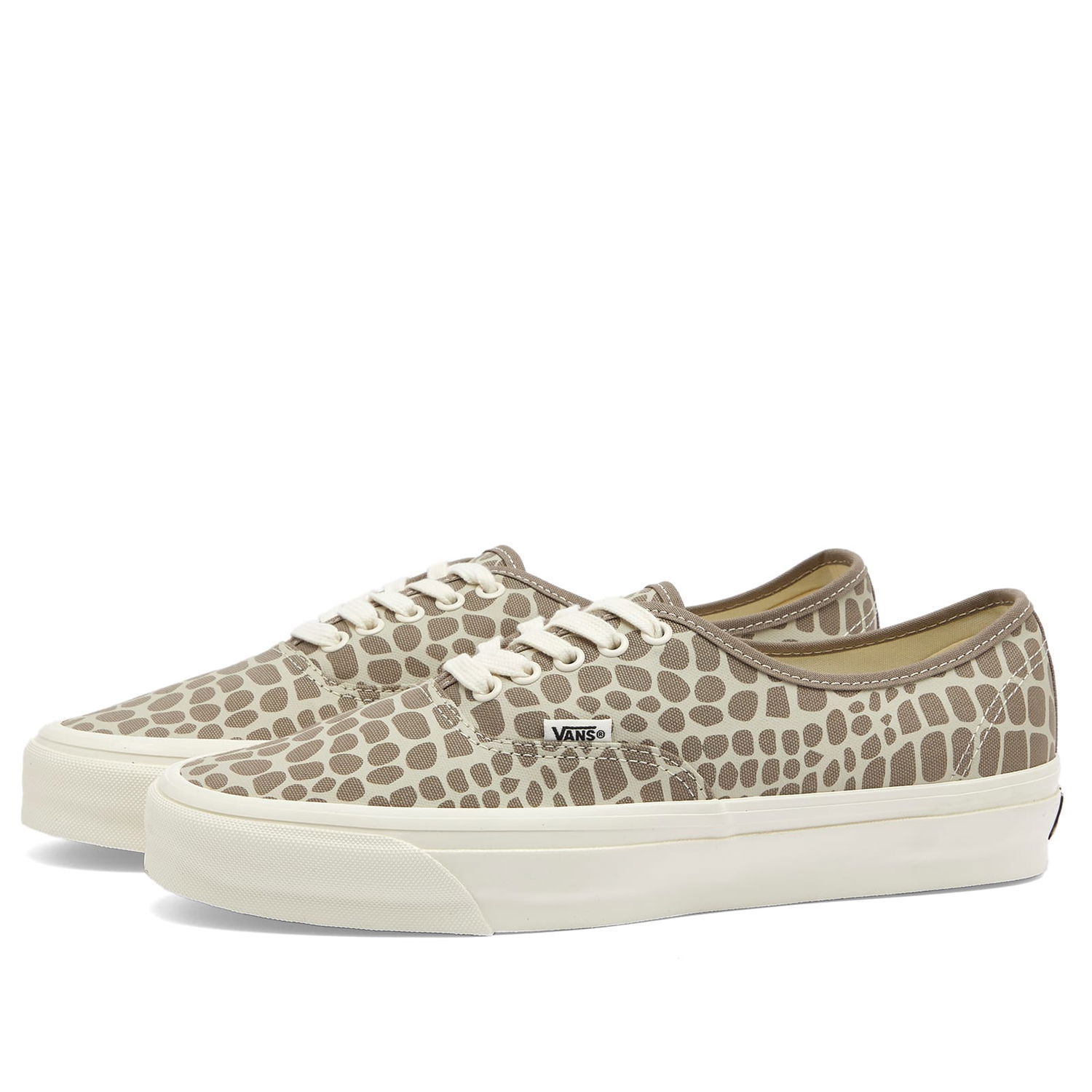 Tennarit ja kengät Vans Men's Authentic Reissue 44 Sneakers in Lx Canvas Croc, Size UK 10 | END. Clothing Beige | VN000CQAD3V, 0
