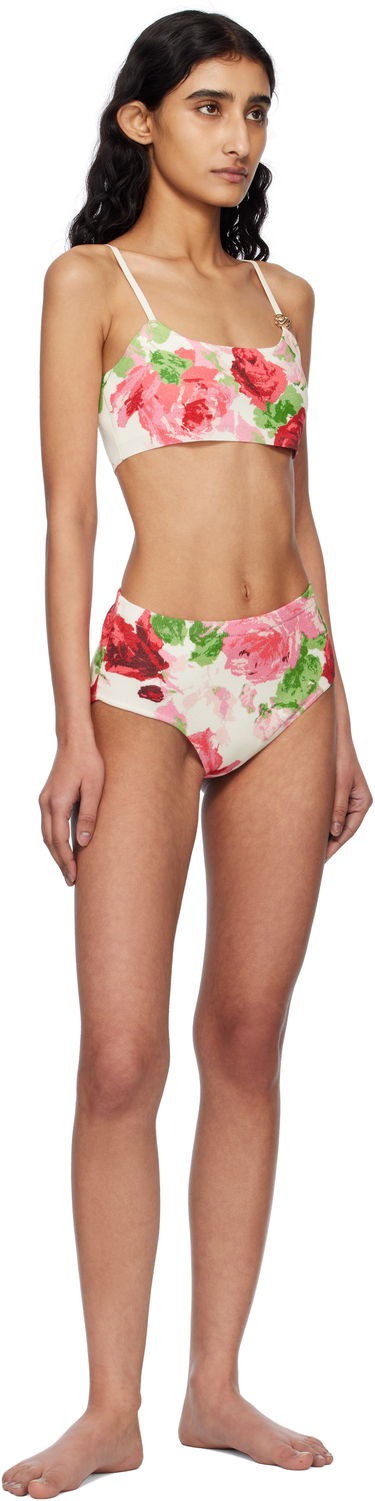 Uimapuvut Blumarine Blumarine Peony-Print Bikini Monivärinen | P522M539A, 3