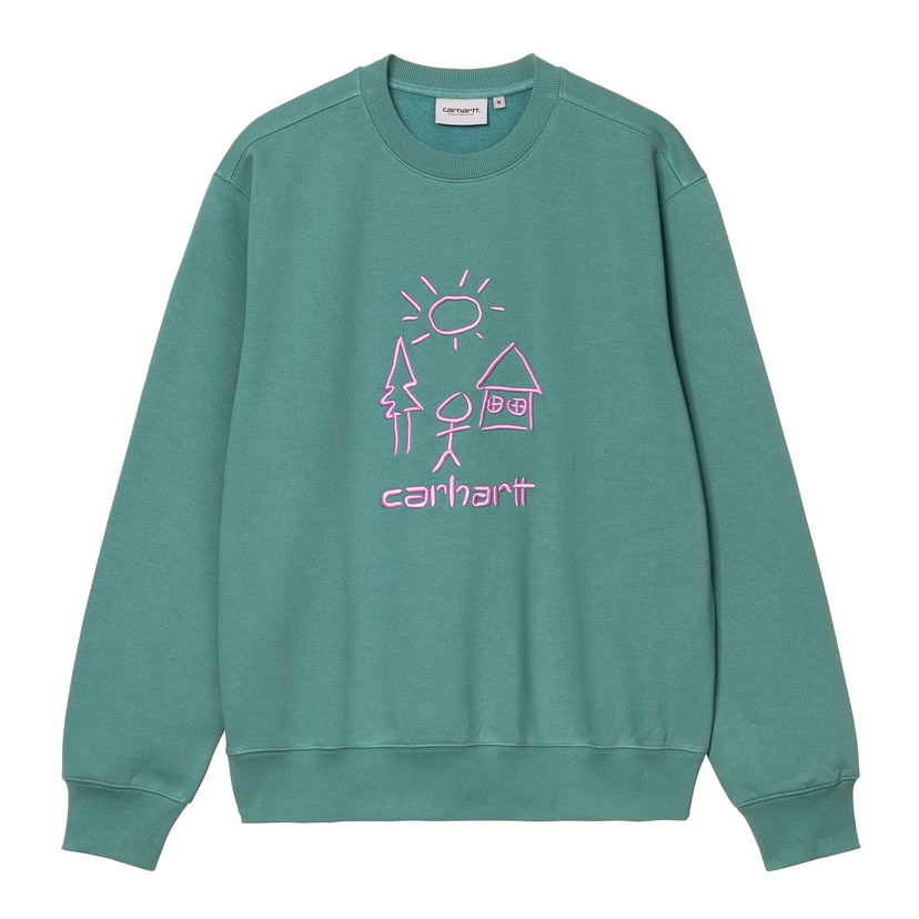 Villapaita Carhartt WIP Carhartt WIP Masterpiece Sweatshirt Vihreä | I035199_9