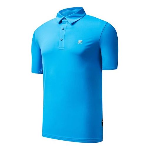 Poolopaita FILA Athletics Short Sleeve Polo Shirt Sininen | A11M025155F-RB