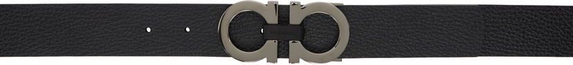 Vyöt FERRAGAMO Reversible Gancini Belt Musta | 476361