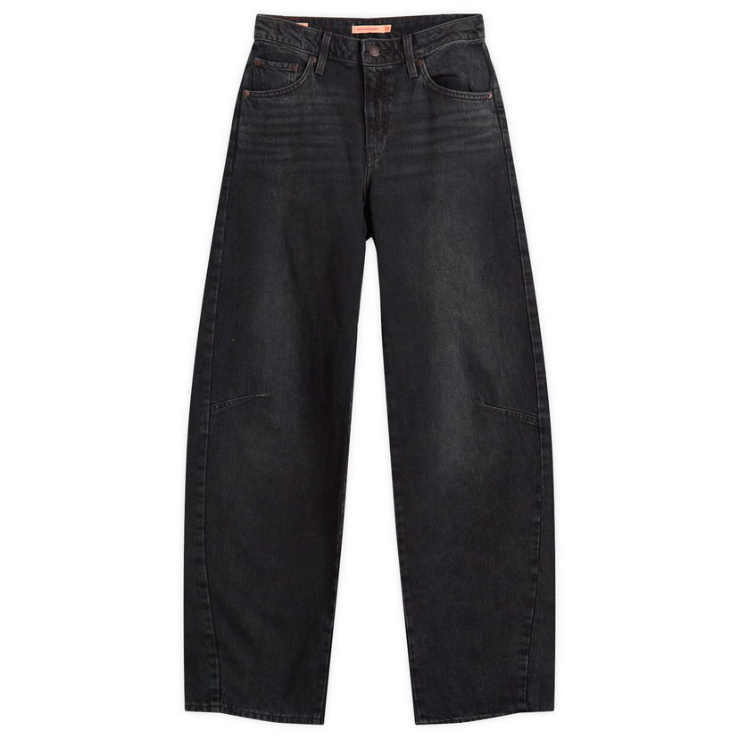 Jeans Levi's Baggy Dad Barrel Jeans 28" Musta | 0039A-0000