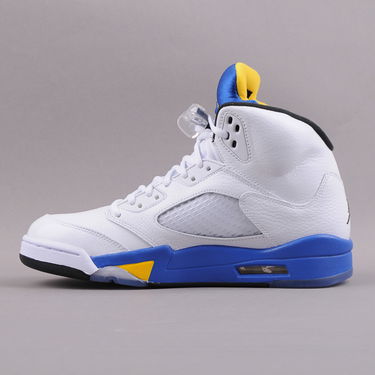 Tennarit ja kengät Jordan Air Jordan 5 Retro "Laney" 2013 Valkoinen | 136027 189, 0