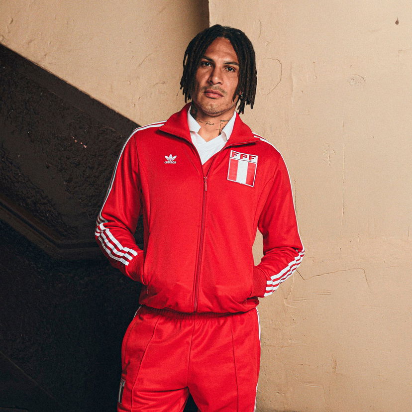 Verryttelypuku adidas Performance Peru Track Top Punainen | JM7309