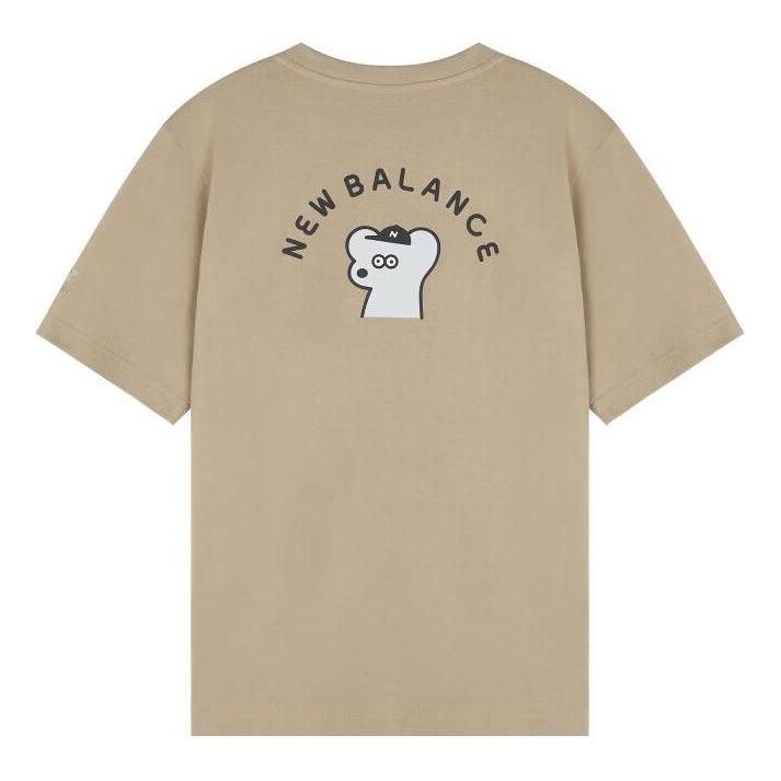 T-paita New Balance SEIJI ANDY Graphic T-Shirt Beige | 5ED26211-LBE