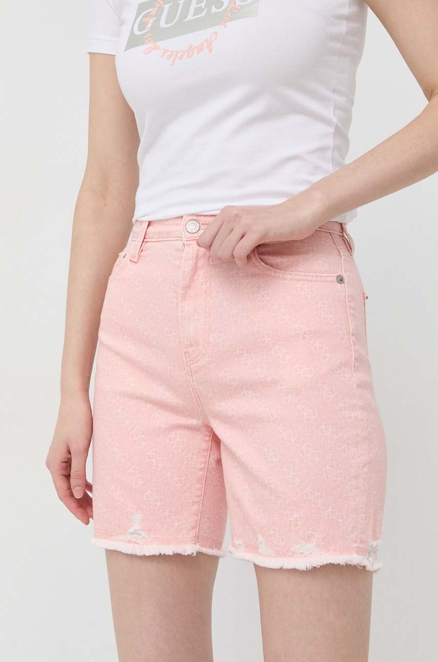 Shortsit GUESS Shorts Vaaleanpunainen | W3GD47.WF5V3, 0