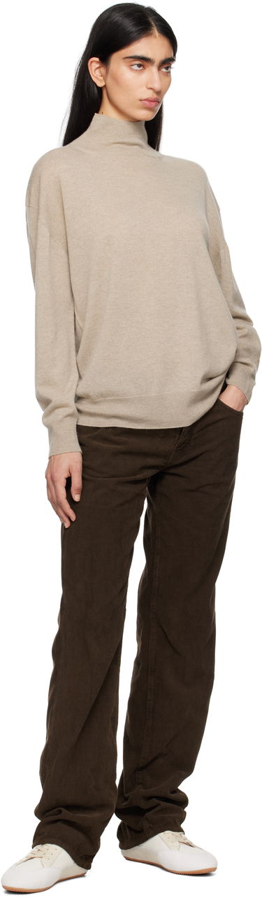 Villapaita The Row The Row Jabari Turtleneck Sweater Beige | 8664-Y751, 4
