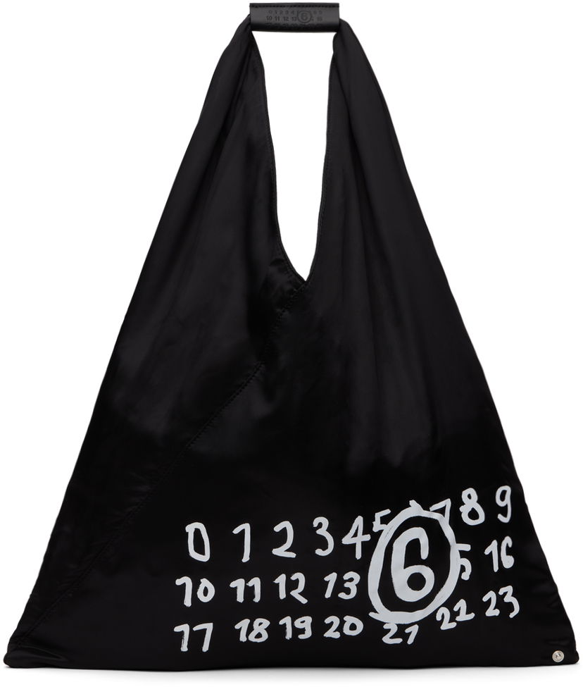 Kangaskassi Maison Margiela Classic Medium Tote Musta | S54WD0039 P7184