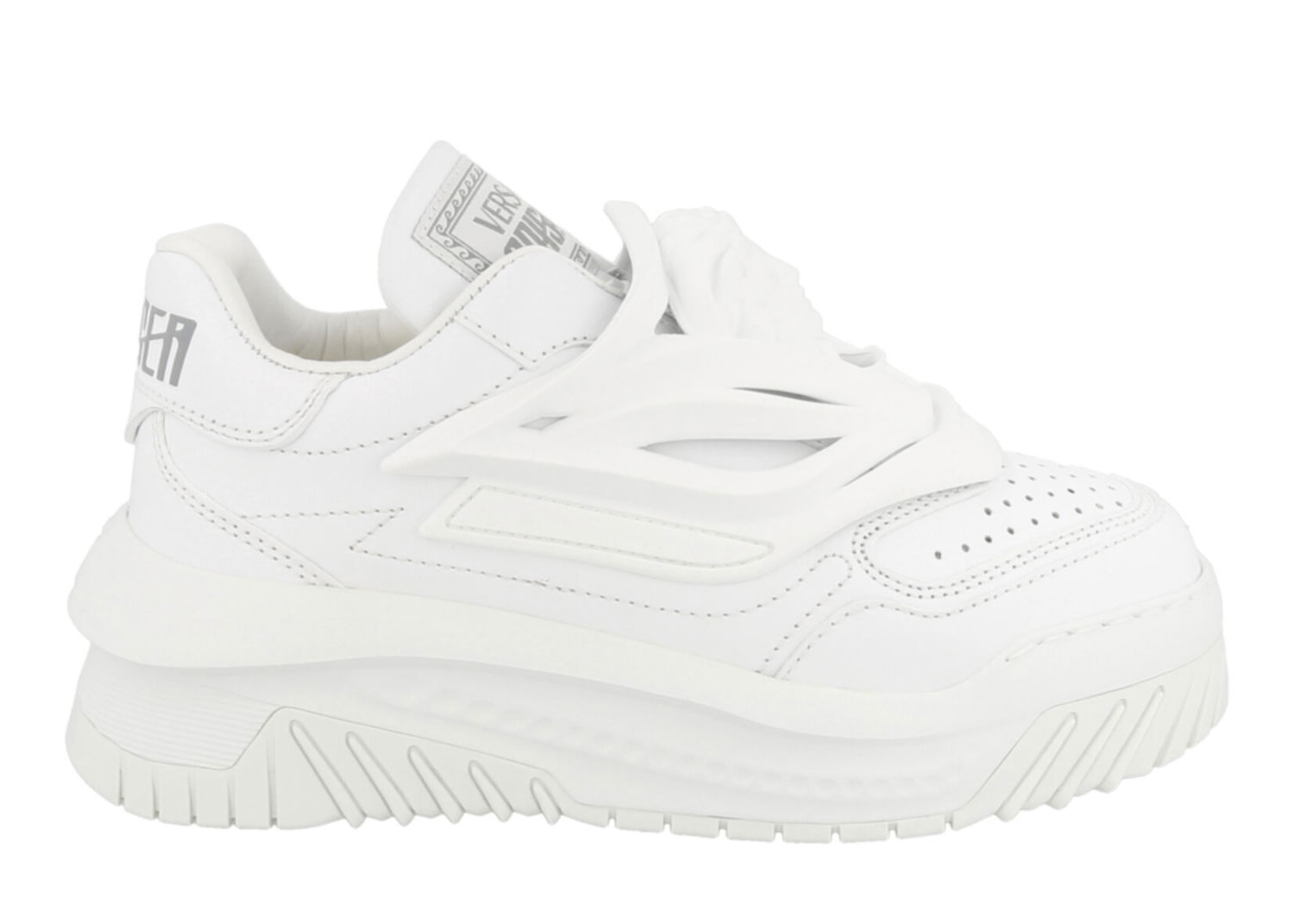 Tennarit ja kengät Versace Odissea Caged Rubber Medusa White (Women's) Valkoinen | 1005215_1A03180_1W01, 0