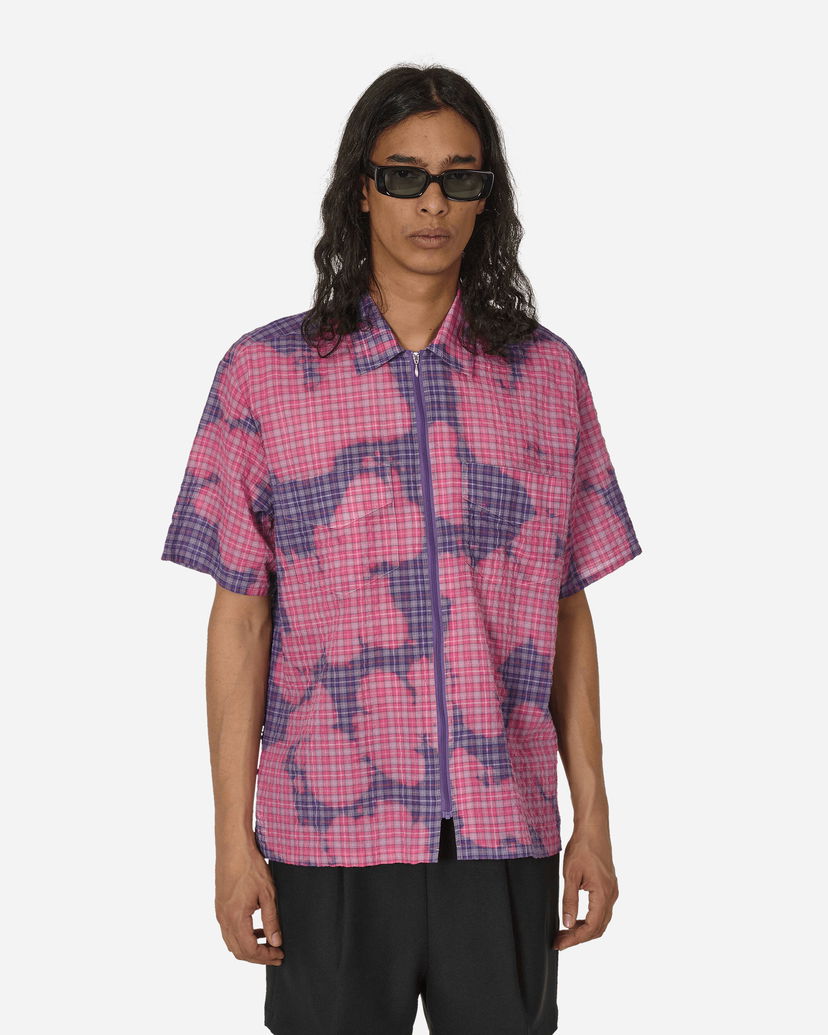 Paita Stockholm (Surfboard) Club Bleached Zip Shirt Purple Violetti | U4000011 1