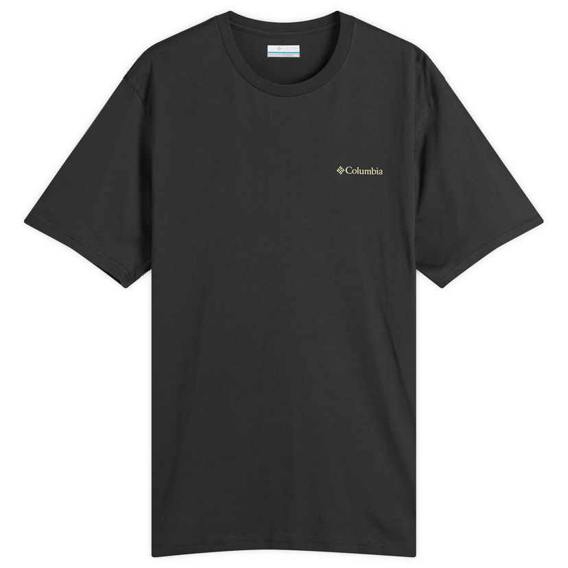 T-paita Columbia North Cascades Short Sleeve T-Shirt, Size Small Musta | 1834041-023