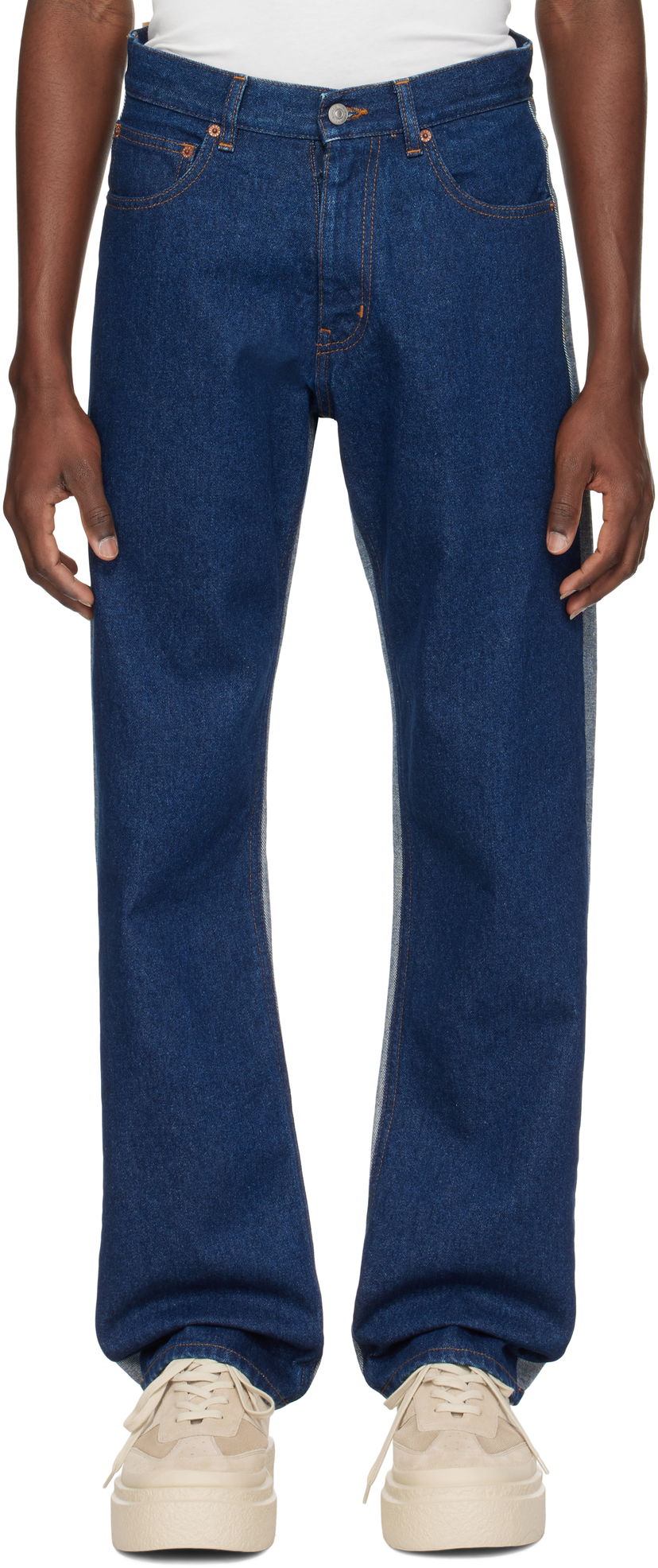 Jeans Maison Margiela MM6 Maison Margiela Five Pocket Jeans Sininen | SH0LA0016 M30018
