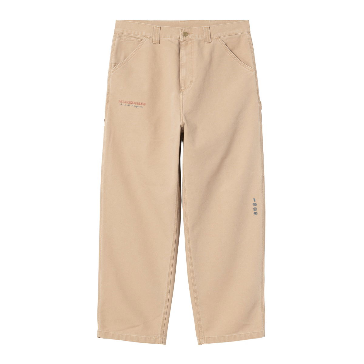 Cargo housut Carhartt WIP Carhartt WIP OG Single Knee Graphic Pants Beige | I035560_9, 1