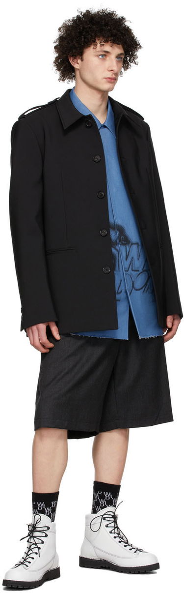 Paita We11done We11done Regular Collar Jacket Musta | WD-JK1-22-084-M-BK, 3