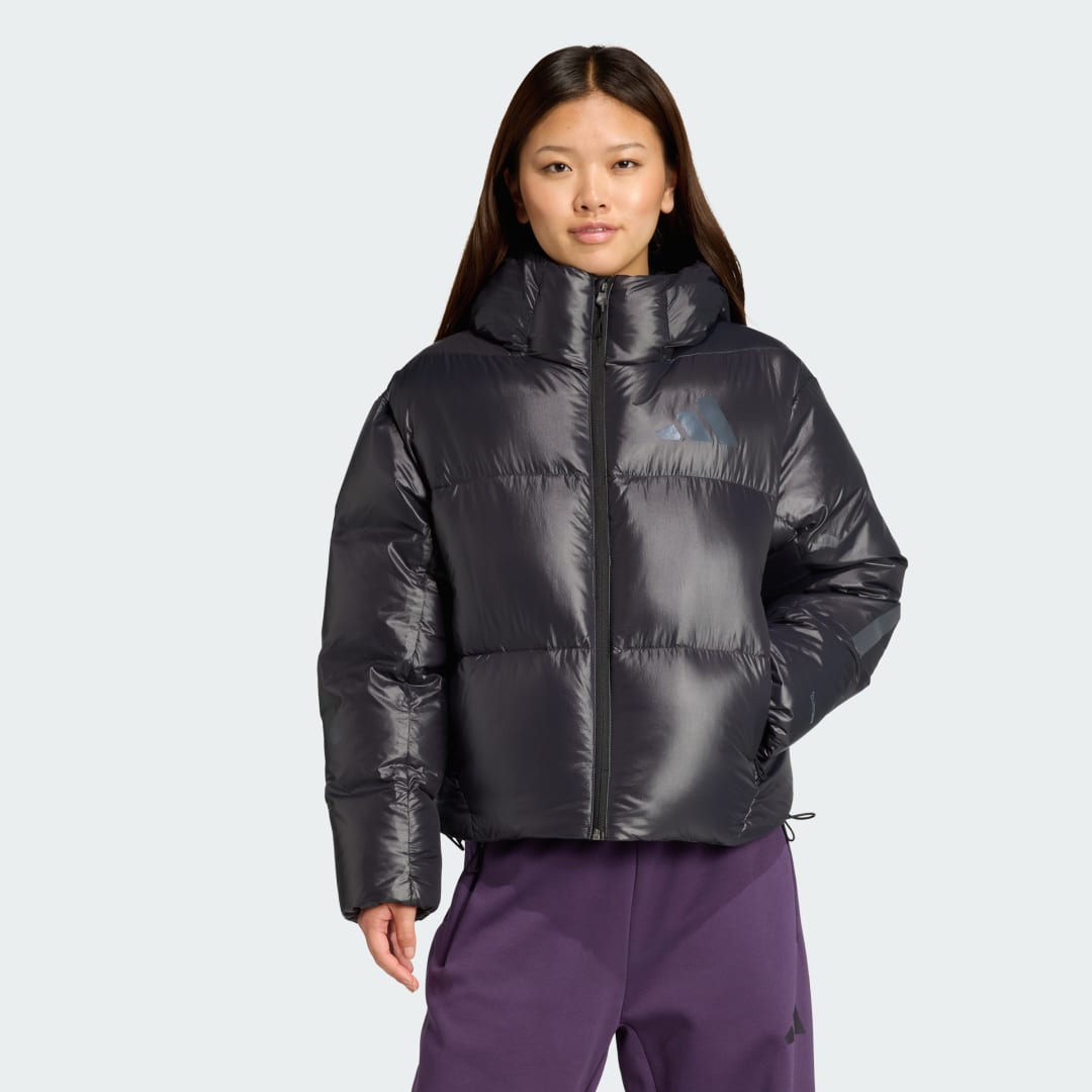 Puffer takki adidas Performance Z.N.E. Climawarm Down Puffer Jacket Musta | JL6907, 0