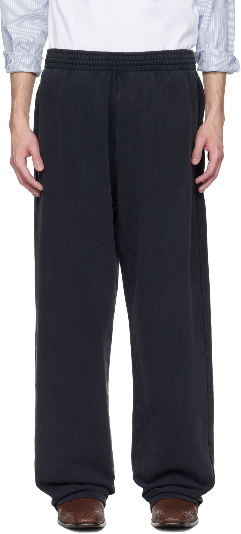 Verryttelyhousut Martine Rose Martine Rose Wide-Leg Sweatpants Musta | 606JS02002C