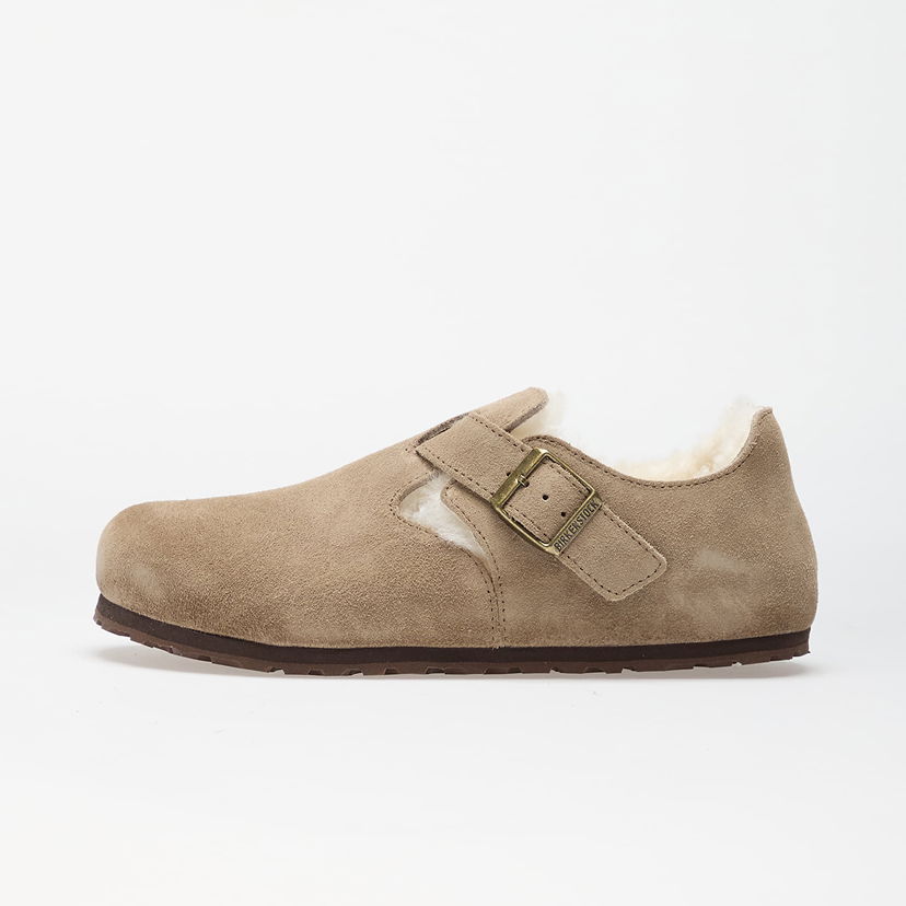 Tennarit ja kengät Birkenstock Birkenstock London Shearling Suede Leather Beige | 1028470