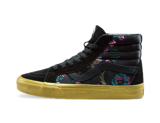 Skateboarding Vans Sk8-Hi Reissue Festival Satin Musta | VN0A2XSBUQJ