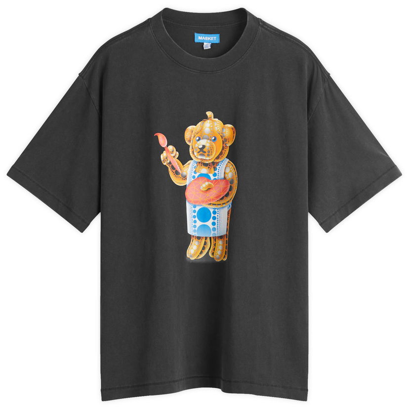T-paita MARKET Infinity Bear Graphic Tee Musta | 399002192-BLK