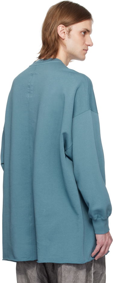 Villapaita Rick Owens Rick Owens DRKSHDW Hollywood Tommy Long Sleeve Sweatshirt Sininen | DU01E3292 FP, 2