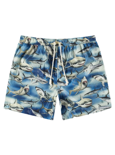Uimapuvut Palm Angels Shark Swim Short Monivärinen | PMFD002S23FAB0064510