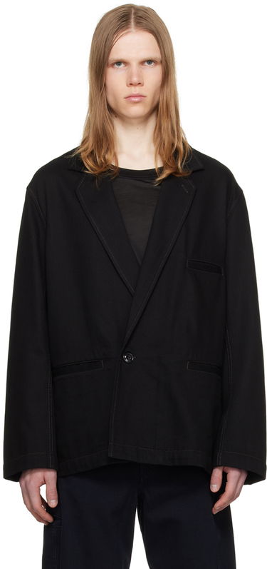 Takit LEMAIRE Double-Breasted Blazer Musta | JA1038 LD1004, 0