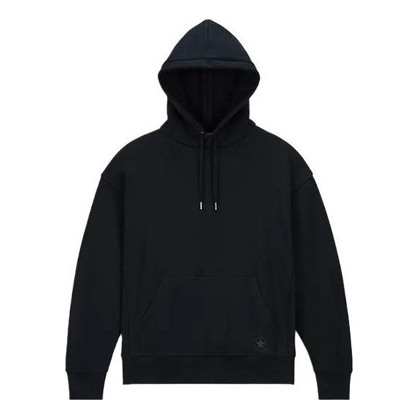 Huppari Converse Gold Standard Loose-Fit Pullover Hoodie Musta | 10025917-A01
