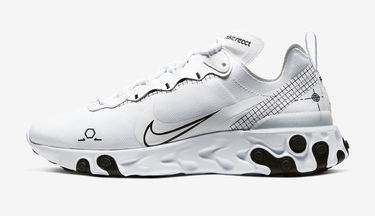 Tennarit ja kengät Nike React Element Valkoinen | CU3009-100, 0