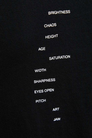 T-paita HELIOT EMIL Abstract Portrait Print T-Shirt Musta | HE.M.09.041.C07, 8